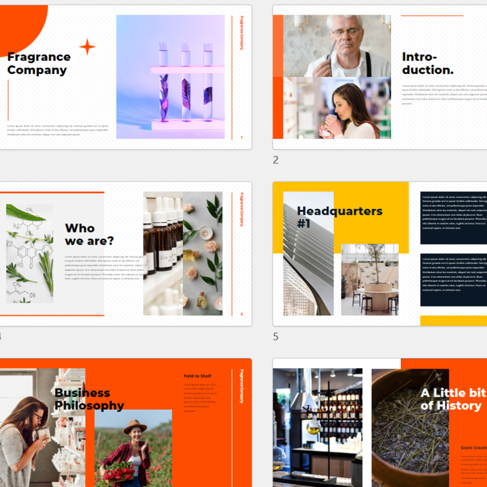 design a corporate brochure