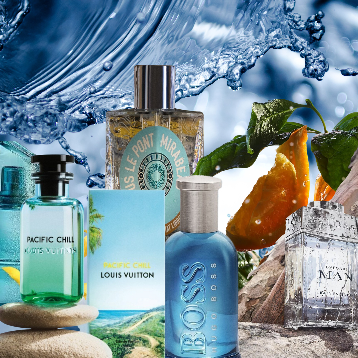 Louis Vuitton's Three New Perfume Colognes Capture the Summery